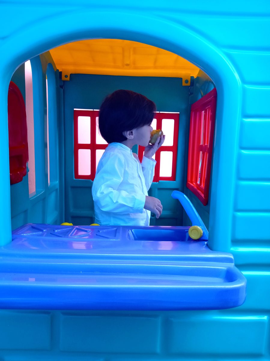 Espaço lúdico e acolhedor do Colégio Nena Kids
